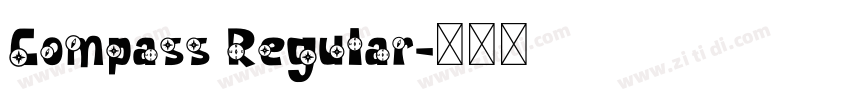 Compass Regular字体转换